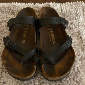 Black Birkenstocks